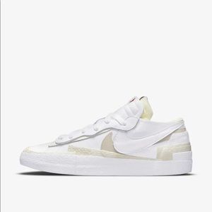 Nike x Sacai blazer 2 pairs white or black Sz 13